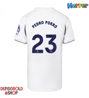 Tottenham Hotspur Pedro Porro #23 Hjemmebanetrøje 2026-27 Kort ærmer